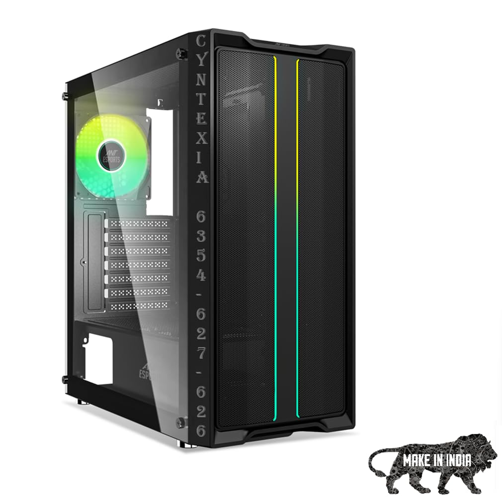Cyntexia Computer Desktop PC (Core i5-4570 || 08GB RAM || 256GB SSD || HDMI || VGA || Ethernet || HD Graphics 4600 || USB 3.0 || Win 11) Basic Software Installed