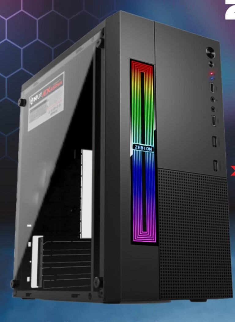 GORIIT Computer Desktop PC (Core i5-2400 || 8GB RAM || 256GB SSD || HDMI || VGA || Ethernet || HD Graphics 2000 || Win 10) Basic Software Installed