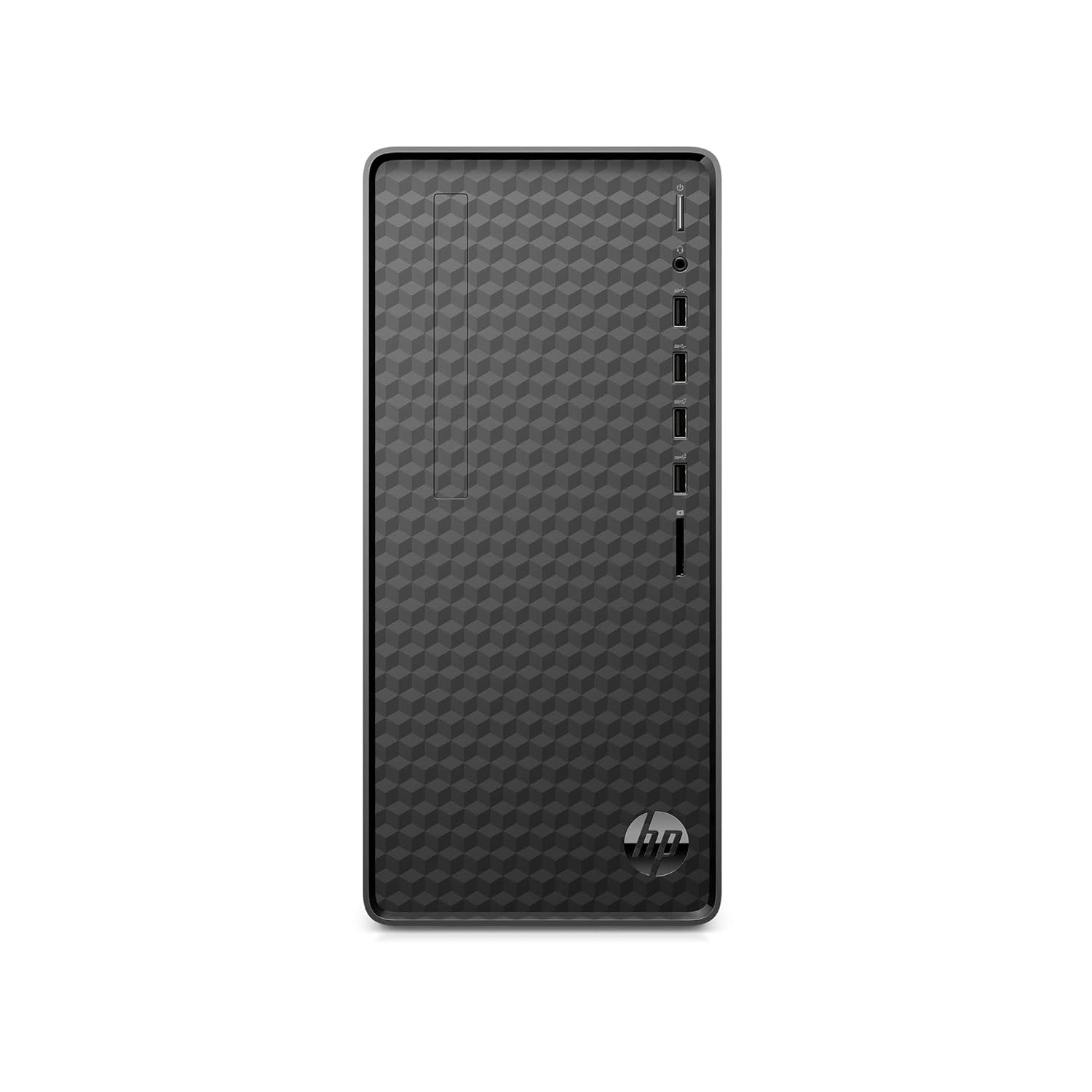 HP Desktop PC AMD Ryzen 3-5300G, (8 GB DDR4, 512GB SSD, Wired Keyboard and mouse combo, Win 11 Home, MSO, Dark black, 4.71kg, M01-F3201in