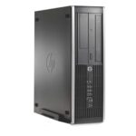 HP (Refurbished) Compaq Desktop Computer PC (Intel Core i3 2nd Gen, 8 GB RAM, 500 GB HDD, Windows 10 Pro, MS Office, Intel HD Graphics, USB, Ethernet, VGA), Black