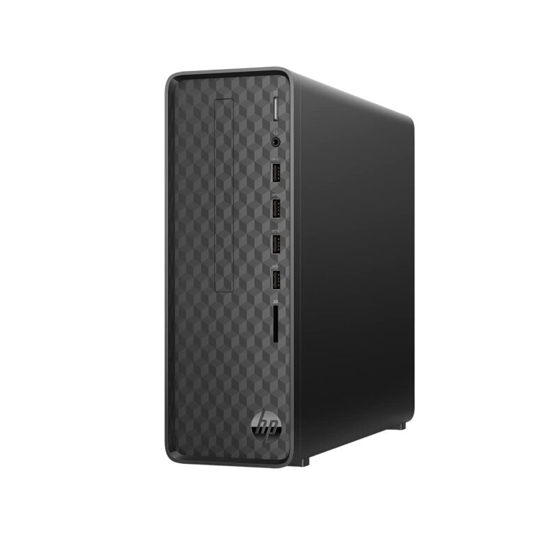 HP Slim Tower 12th Gen Intel Core i3-12100(8GB RAM/512GB SSD/Intel UHD Graphics 730/Black Wired Mouse & Keyboard/Windows 11/MSO 2021/Dark Black), S01-pF2889in, Black