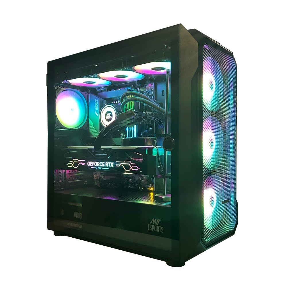 NXTGN Core I9 14th Gen Desktop PC (Core i9 14900K, 128GB DDR5 6000MHz RAM, 2TB Gen5 SSD, 10TB HDD, RTX4080 16GB GPU, 5G WiFi/Bluetooth, Windows 11 Pro & Basic Software Pre-Installed.