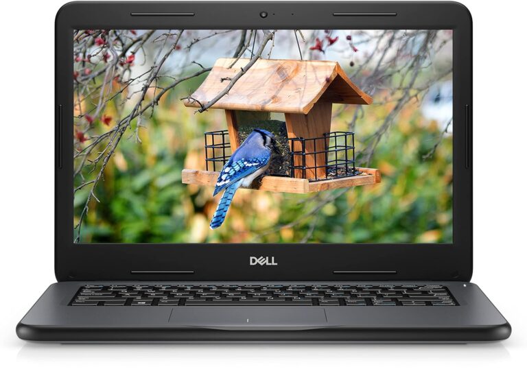 (Refurbished) Dell Latitude Laptop 3380 Intel Core i5 Mobile-7th Gen Processor , 8 GB Ram & 256 GB SSD, 13.3 Inches 1.69Kg Notebook Computer