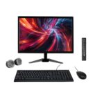 (Refurbished) HP ProDesk 600 G2 19" HD All-in-One Desktop Computer Set (Intel Core i5 6th Gen| 8 GB DDR4 RAM| 256 GB SSD| 19" HD LED Monitor| KB & Mouse| Speakers| WiFi| Windows 11 Pro| MS Office)