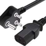 Sadow Heavy Duty Computer Power Cable Cord for Desktops PC and Printers/Monitor SMPS Power Cable IEC Mains Power Cable (5 Meter)