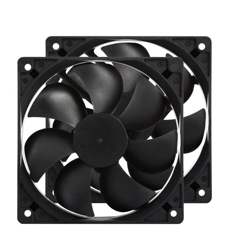Strong Ultra Quiet 12025 Fan 120x120x25mm 12cm 120mm Computer Case Fan DC 12V 2Pin 2 Wire Cooling Fan 1600RPM 130CFM