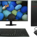 TECH- Assemblers Assembled Core i3 (8 GB DDR3/512 GB SSD/19 Inch Screen/Keyboard, Mouse, WiFi, Windows 11 Pro) with MS Office Trail Versions (Color:Black)