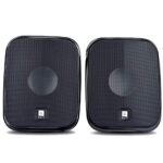 iBall Decor 9-2.0 USB Powered Computer Multimedia Speakers with in-line Volume Controller, Black d-1