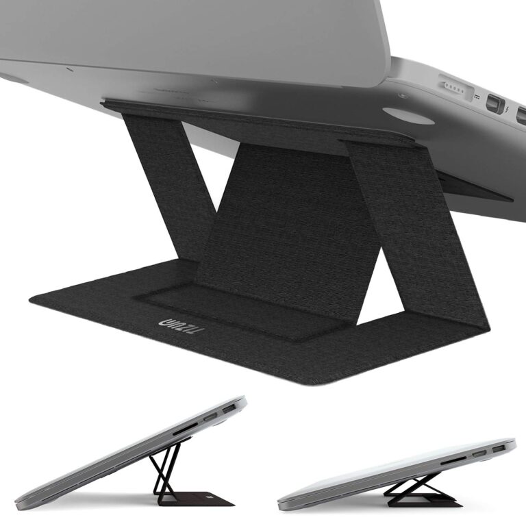 tizum Invisible Laptop Stand | Lightweight & Adjustable Stand for Laptops, Notebook
