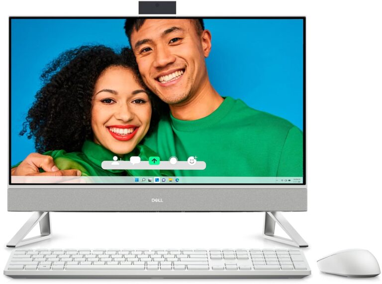 AIO Inspiron 7730, Core 7-150U, 32GB, 1TB SSD NVIDIA® GeForce® MX570A, 27.0" FHD Touch Narrow Border Infinity Display Win 11 + Office H&S 2021 Pearl White Cover + Molded Speaker Grill |6.99 Kgs