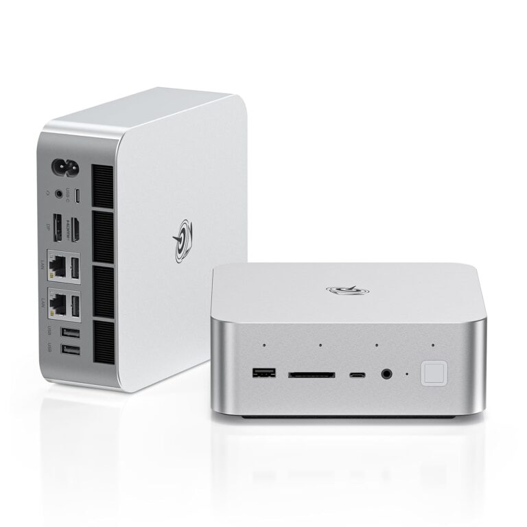 Beelink GTi12 Mini PC, Intel Core i9-12900H (14C/20T, up to 5.0GHz), 32GB DDR5 RAM 1TB PCle4.0 SSD, Mini Desktop Computer Support 4K@144Hz/AI Chip/Voice Interaction/Speaker/Fingerprint Sensor
