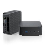 Beelink SER6 MAX Mini PC, AMD Ryzen 9 6900HX (8C/16T, up to 4.9GHz), 32GB DDR5 RAM 1TB PCle4.0 SSD, SER6 Pro Mini Gaming Computer Support 4K@144Hz/Tirple Display/WiFi6/BT5.2/RJ45 2.5G/HDMI+DP/USB4