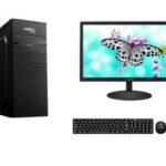 Best Desktop Assembled PC 2000 Core i5 (16 GB DDR3/1 TB HDD+128 GB SSD/Windows 10 Pro/20 Inch Screen/Core i5 2nd Gen_WiFi_Bluetooth_Keyboard and Mouse) with MS Office