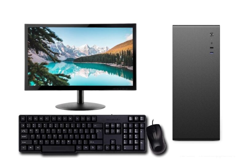 BitFry Core I5 Complete Desktop Pc For Home&Business (Core I5 2Nd Generation|8Gb Ram|256Gb Nvme Ssd|18.5 Inch Screen)Windows 10 Pro,Intel,Black