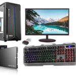 BullOne All-in-One Desktop Computer Set ZX500 (i5 8th Gen |16 GB RAM| 500GB SSD | 19" HD LED Monitor| RGB KB & Mouse| WiFi| Windows 11 Pro| MS Office) (16-500-4GB)