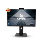 CYNIX GenX iX 2300 All-in-One PC,12th Gen i3-12100,23.8-inch IPS FHD Anti Glare,8GB RAM,1TB SSD,Windows 11,Wireless Keyboard and Mouse Combo,5MP Pop-up Webcam,Height Adjustable,180° Screen Rotation