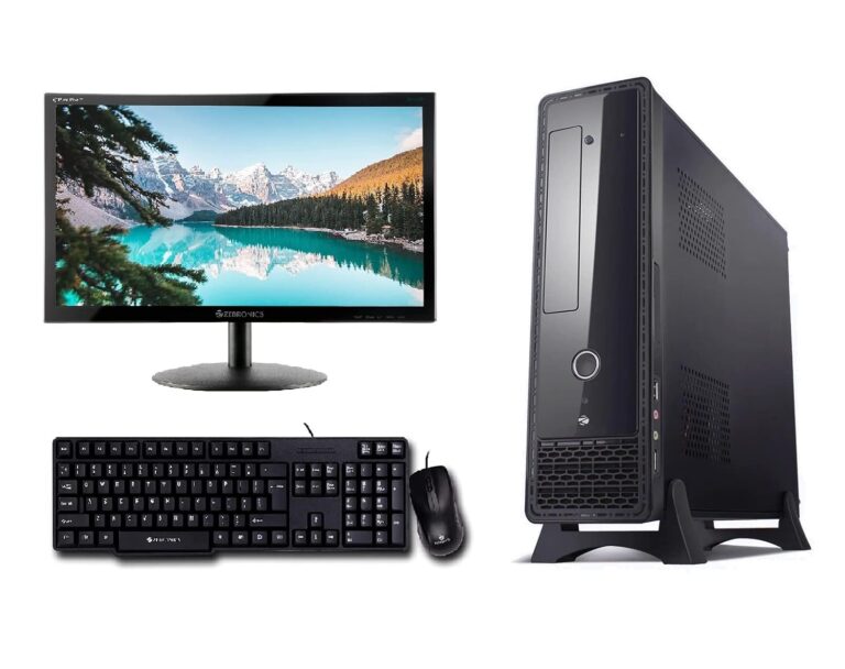 Core I5 Desktop Complete Computer System For Home&Business (Core I5 4Th Generation,8Gb Ram-256Gb Ssd)Windows 10 Pro,Intel,Black
