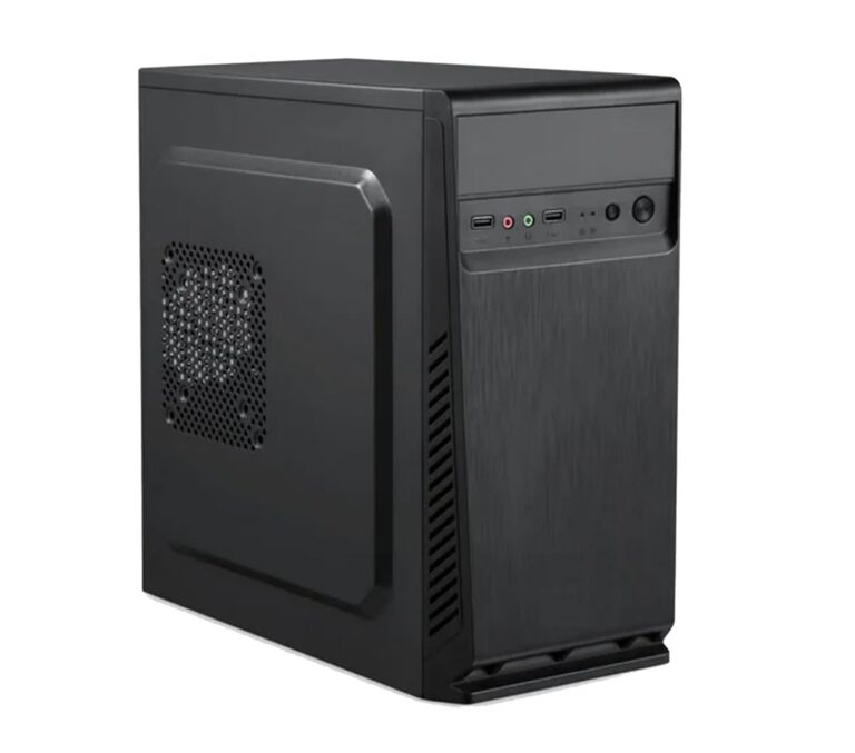Core i3 2nd Gen || 4gb Ram || 256gb ssd || 450wt SMPS || Desktop pc Computer CPU for Study & Office Work Win 10 || HDMI VGA Ports || MS Office 2019 || USB, Ethernet, VGA, Black