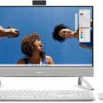 Dell AIO Inspiron 5430 Core 3-100U, 8 GB, 512GB SSD Intel® Graphics, 23.8" FHD AG Infinity Narrow Border Non-Touch Win 11 + Office H&S 2021 Pearl White Cover