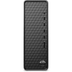 HP Slim Tower Desktop Intel Celeron J4025 4GB RAM/1TB HDD/Wired Keyboard & Mouse/Windows 11 Home/Intel UHD Graphics/MS Office 2021/3.02 Kg, S01-aF2207in, Dark Black