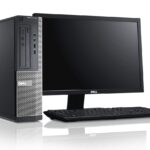 (Refurbished) Dell Optiplex 790 17 inches Desktop (Intel Core i3-2330M 4 GB 320 GB HDD Windows 10 Pro MS Office Intel HD Graphics 2000), Black