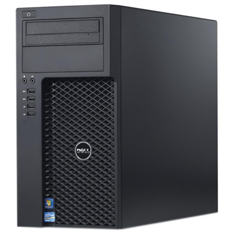 (Refurbished) Dell Precision High Performance Desktop Computer PC (Intel Core i5 4th Gen, 8 GB RAM, 500 GB HDD, Intel Core HD Graphics, Windows 10 Pro, MS Office)