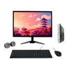 (Refurbished) HP T630 19" HD All-in-One Desktop Computer Set (AMD GX 420GI/ 8 GB DDR4 RAM/ 512 GB SSD/ 19" HD Monitor/ KB & Mouse/ Speakers/ WiFi/ Windows 10 Pro/ MS Office)
