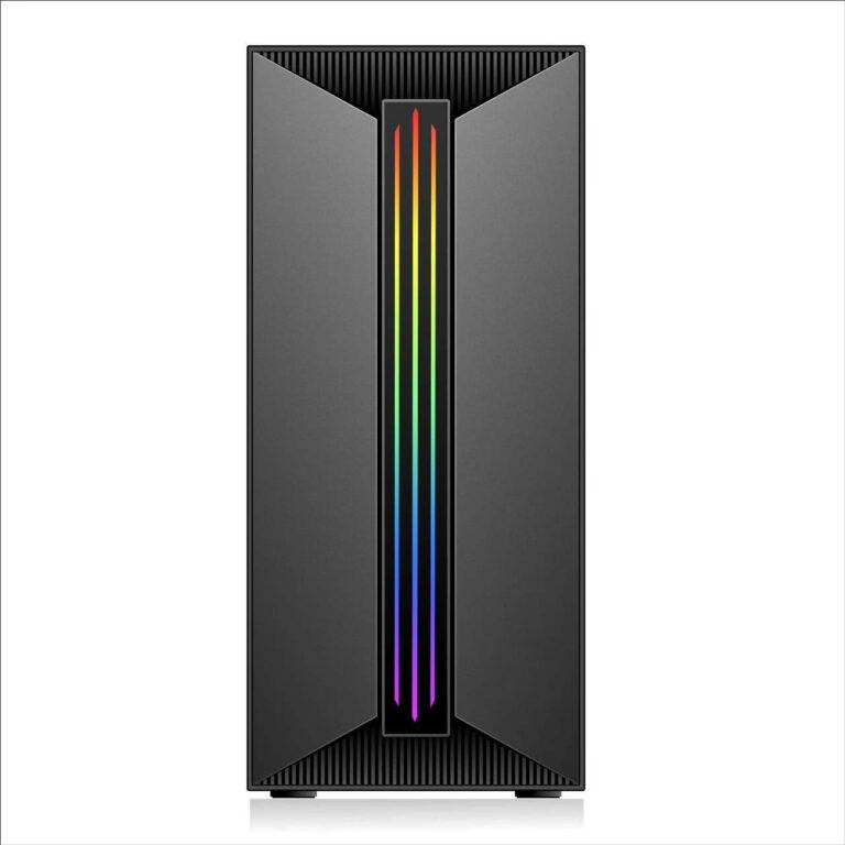 TECNICO HiFi Computer Desktop PC (CORE I7-2600 ||| 16GB RAM ||| 512 GB SSD||| HDMI ||| VGA ||| ETHERNET ||| GT 610 GPU||| Basic Software Installed (Black GAMMING) WiFi (RGB BLK, Micro)