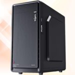 Trixis Pluto P6615 - High-Performance i5 4th Gen Desktop PC with H81 CPU, 16GB DDR3 RAM, 512 SSD, Windows Preloaded Essential Software, Sleek Black Design
