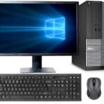 (Refurbished) Dell Optiplex 3020 Desktop (Intel Core i3/8 GB RAM(Upgradable to 16GB) / 500GB HDD/ Windows 10 Pro, MS Office/USB, Ethernet,VGA,17" Monitor (1398 x 780), Black