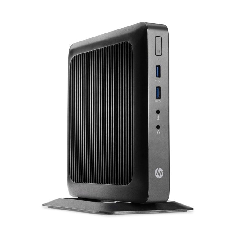 (Refurbished) HP T520 High Performance Mini PC (AMD GX 212JC| 8 GB RAM| 256 GB SSD| Windows 10 Pro| MS Office| WiFi|AMD Radeon Graphics|USB)