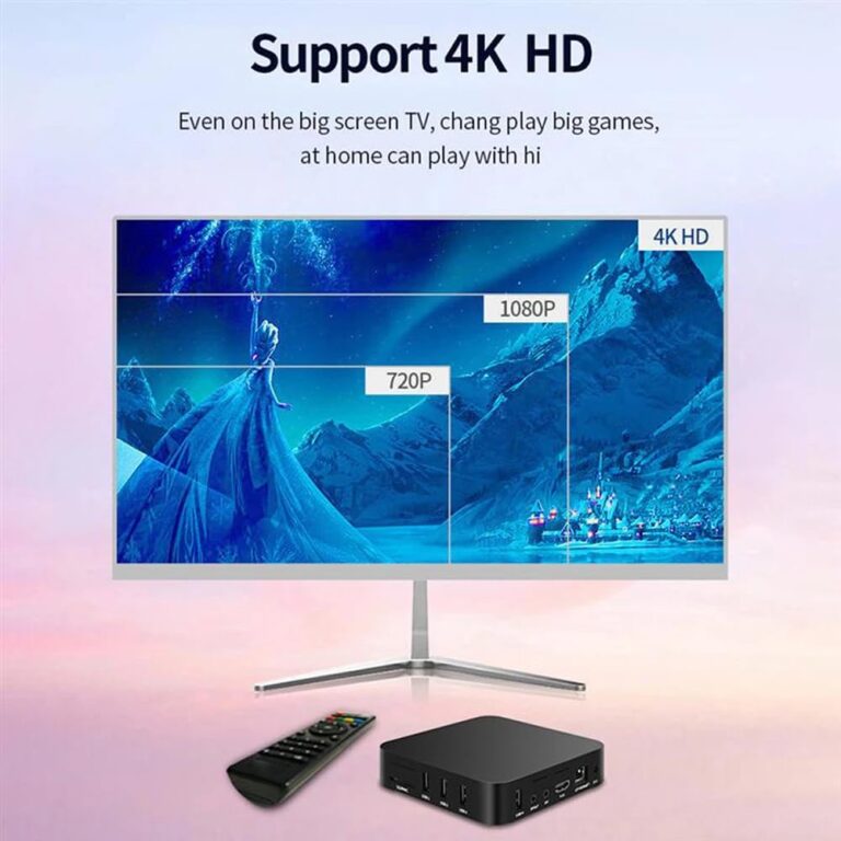 AUSHA 2024 Upgraded 4K Ultra HD MXQ Box with H3 Quad Core Processor | 2GB RAM 16GB Storage | Dual Band WiFi | 4K HDR | Smart Android 11.0 |