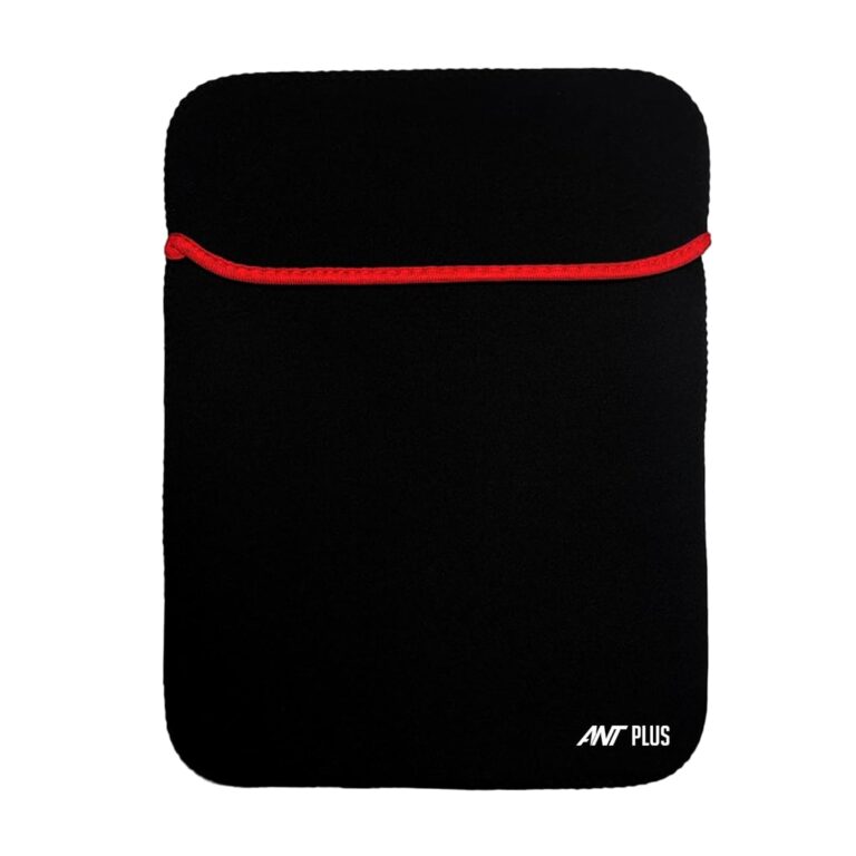 Ant Plus Pavement Sleeve 30, 15.6 Inch Laptop Sleeve Protective Case Soft Carrying Bag Cover Compatible with 15.6" Notebook Computer Ultrabook Chromebook (Black Red)