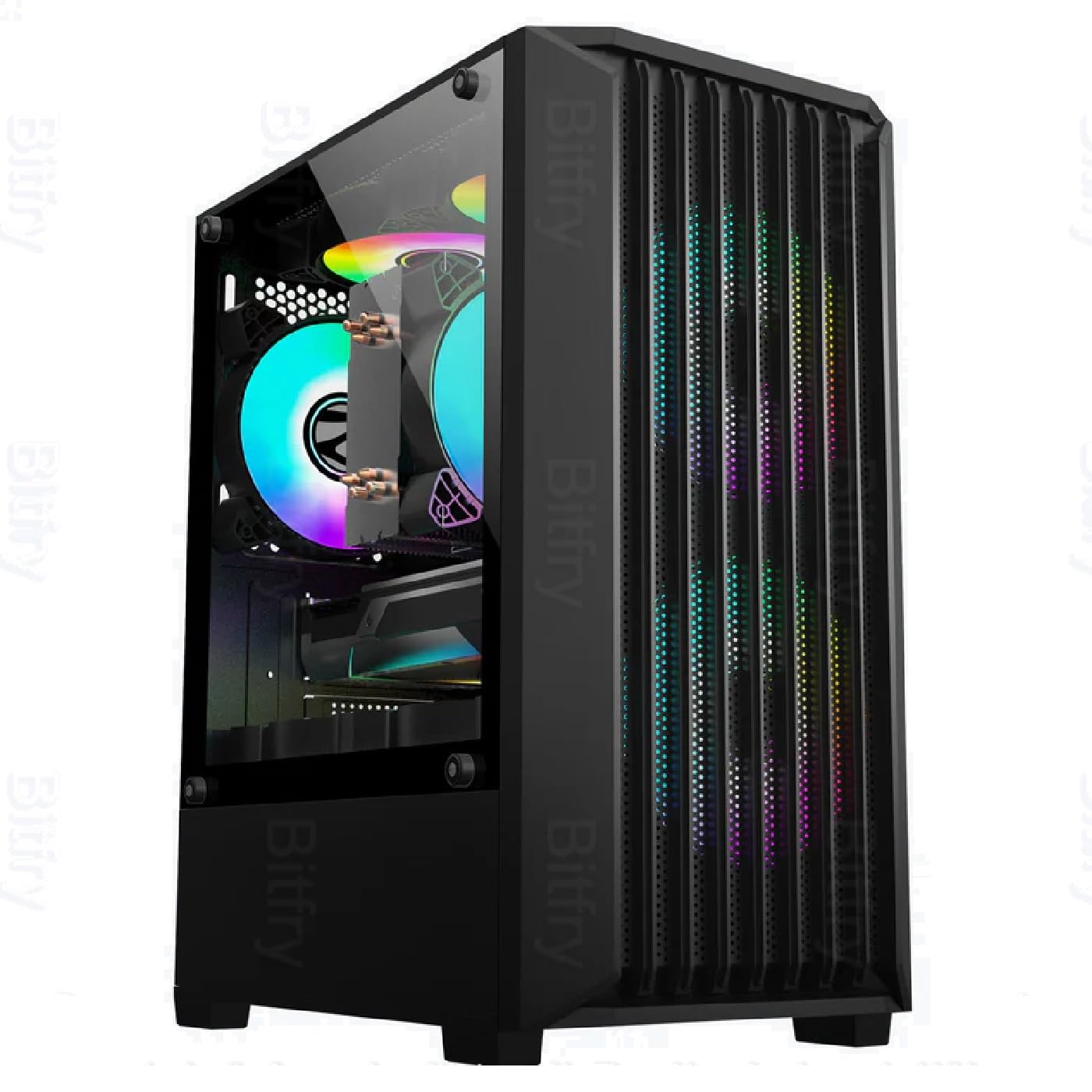 BitFry Core i5 2nd Gen Desktop PC | 8GB Ram | 128 GB nVME SSD | Windows 11 Installed | Wi-Fi Ready | High-Performance New Computer CPU Tower for Office, Study, and Professional Work