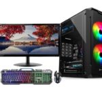 CHIST Core I5 Gaming Desktop Complete Computer System Full Setup For Gaming(Core I5 3470 Processor/ 8Gb Ram/Gt 730 4Gb Graphic/ 512Gb Ssd/22 Monitor/Keyboard Mouse/Windows 10/ Wifi)Intel