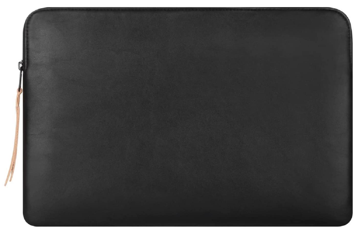 CONTACTS Slim Protective Laptop Sleeve 13-13.3 Inch Compatible with 13 Inch MacBook Pro & MacBook Air, Faux Leather Bag Water-Resistant Cover Notebook Computer Case for Mac - Black-New…