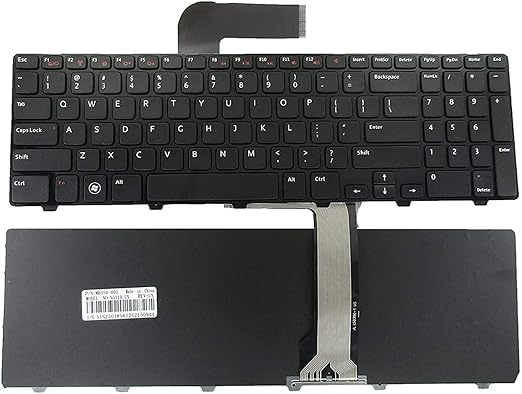 EARPIX N5110 Laptop Keyboard Compatible for Dell Inspiron 15R N5110 5110 5100 1150 Laptop Keyboard