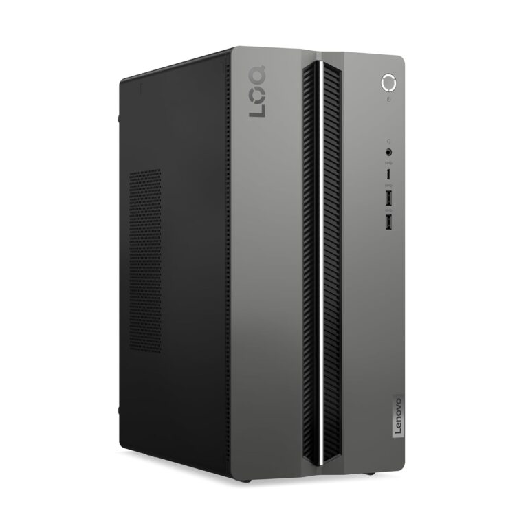 Lenovo LOQ Tower Gaming Desktop (Intel Core i7-14700F/16GB/1TB SSD/Win11/NVIDIA RTX 4060 8GB GDDR6/WiFi 6/Bluetooth 5.1/Luna Grey), 90X0004QIN