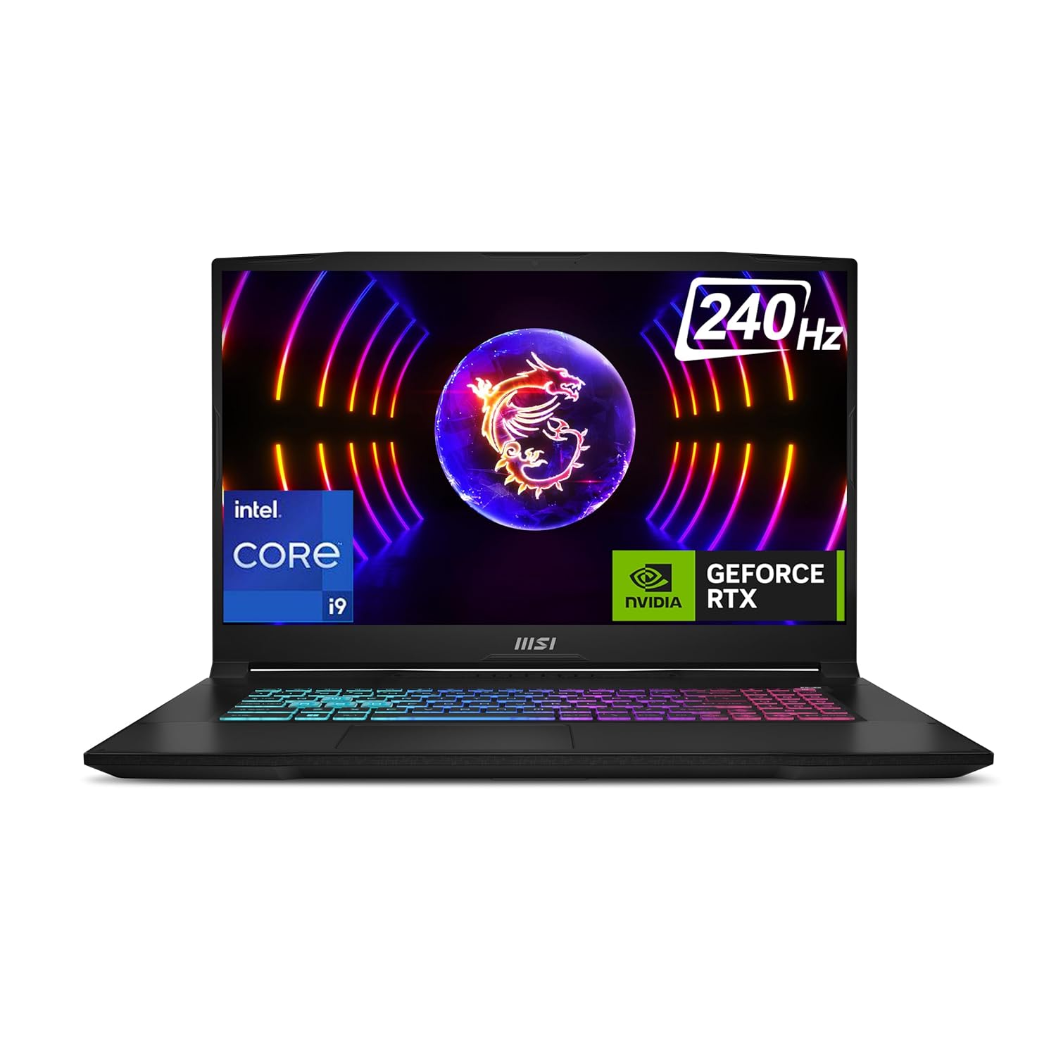 MSI Katana 17, Intel Core i9-13900H, 44CM QHD 240Hz Gaming Laptop(16GB/1TB NVMe SSD/Windows 11 Home/NVIDIA GeForce RTX 4070, GDDR6 8GB/Black/2.6Kg), B13VGK-1230IN