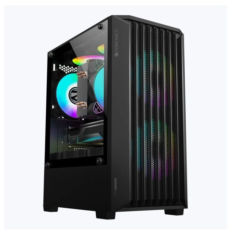 MU Tower PC Desktop Computer (i3 8th Gen, 8 GB RAM, 128 GB SSD, 500 HDD, Ultra HD Graphic, WiFi, Windows 11 Pro, MS Office) (8-128-500GB)