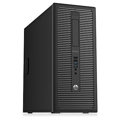 (Refurbished) HP EliteDesk 800 G1 Desktop Computer PC (Intel Core i7 4th Gen Processor| 16 GB RAM| 256 GB SSD| Windows 10 Pro| MS Office| Intel HD Graphics| USB| VGA), Black