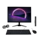 (Refurbished) HP ProDesk 600 G3 19" HD All-in-One Desktop Computer Set (Intel Core i5 7th Gen| 8 GB DDR4 RAM| 256 GB SSD| 19" HD LED Monitor| KB & Mouse| Speakers| WiFi| Windows 11| MS Office)