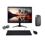 (Refurbished) HP T530 19" HD All-in-One Desktop Computer Set (AMD GX 215JJ/ 8 GB RAM/ 256 GB SSD/ 19" HD LED Monitor/KB & Mouse/Speakers/WiFi/Windows 10 Pro/MS Office)