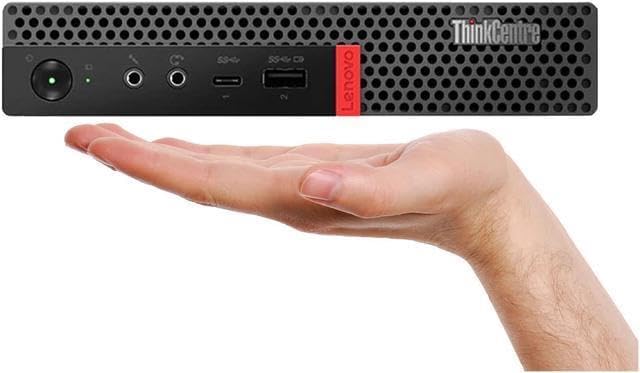(Refurbished) Lenovo Thinkcentre Desktop Mini Pc (Intel Core I5 9th Gen | 16 GB DDR4 Ram| 512 GB SSD|WiFi|Windows 11|Ms Office) Black
