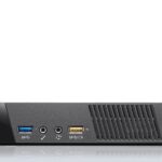 (Refurbished) Lenovo Thinkcentre m93p High Performance Mini PC (Core I7 4th gen, 8 GB RAM, 256 GB SSD, Windows 10 Pro, MS Office|Intel HD Graphics|USB, Ethernet,VGA|PAN India Warranty), Black