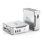 SKULLSAINTS Ruby Mini PC 11th Gen Processor N5105 with Genuine Windows 11 Pro 4K HDMI, 3 Display, 2.4G/5G WiFi, BT4.2 (Model: Ruby-GK3V) (11th Gen 16/512)