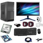 SellZone® Assembled Desktop Computer, Dual Core 2.6 Ghz Pentium Processor, H61 Motherboard, 15.4" LED Monitor, 4GB DDR3 RAM, 16GB Pen Drive, Windows 10 Pro & MS Office Trial (Hard Drive, 250GB)