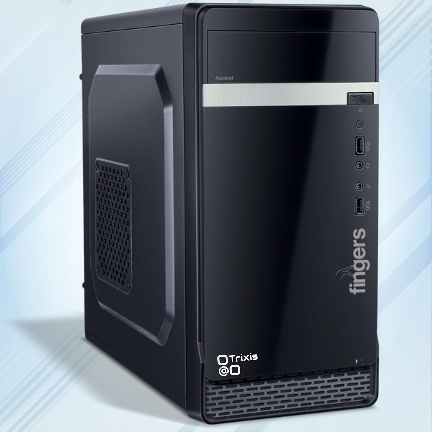 Trixis Yukon 5526 Desktop Pc i7 3rd Gen Computer CPU -Processor | 16GB RAM | H61 Mother Board | 256GB SSD with Basic Software Installed - Black
