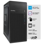 Voltriq Consumer Series High Performance Desktop Computer, 12th Generation Intel Core i5, 16GB RAM | 512GB NVMe SSD with Wired Keyboard & Mouse, 1 Year Warranty