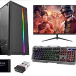Zoonis Core i5 4th Genration Desktop Full Setup for Home & Business(core I5 4th Processor/22 Monitor/Keyboard Mouse/Windows 10/ WiFi) (16GB RAM/512GB SSD) 2GB Graphics Crad